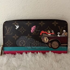 Louis Vuitton Limited Edition Monogram  Zippy Wallet